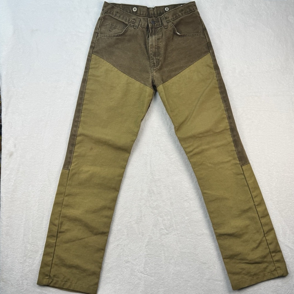 Wrangler Men's Slim Straight Jeans - Olive and Khaki